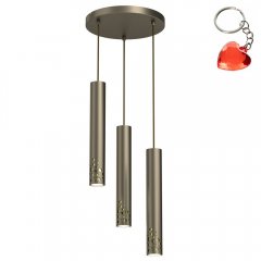 Lampa wisząca potrójna na okręgu ALTRO BUBLE 4192 Luminex