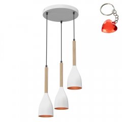 Lampa wisząca potrójna na okręgu MUZA 9013 Luminex