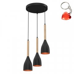 Lampa wisząca potrójna na okręgu MUZA 9015 Luminex