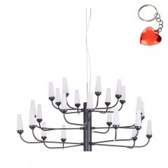 Lampa wisząca Razor AD15051-24B BL Italux