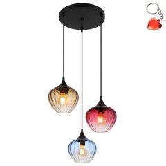 Lampa wisząca SANDER 15748-3HR Globo