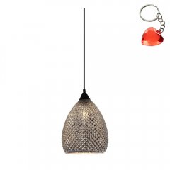 Lampa wisząca Saniya MDM3349 / 1 BK + SL Italux