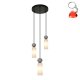 Lampa wisząca SANTOS PND-95331-3-BK Italux