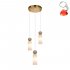 Lampa wisząca SANTOS PND-95331-3-BRSS Italux