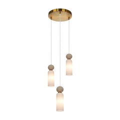 Lampa wisząca SANTOS PND-95331-3-BRSS Italux