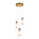 Lampa wisząca SANTOS PND-95331-3-BRSS Italux