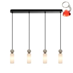 Lampa wisząca SANTOS PND-95331-4-BK Italux