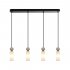 Lampa wisząca SANTOS PND-95331-4-BK Italux