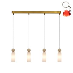 Lampa wisząca SANTOS PND-95331-4-BRSS Italux