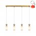 Lampa wisząca SANTOS PND-95331-4-BRSS Italux