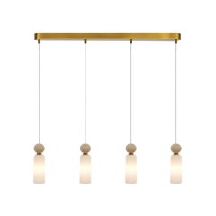 Lampa wisząca SANTOS PND-95331-4-BRSS Italux