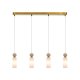 Lampa wisząca SANTOS PND-95331-4-BRSS Italux