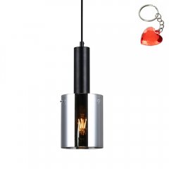 Lampa wisząca Sardo PND-5581-1-BK + SG Italux