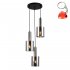 Lampa wisząca Sardo PND-5581-3A-SC+SG Italux