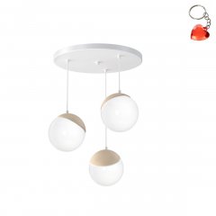 Lampa wisząca SFERA WOOD MLP5425 Milagro