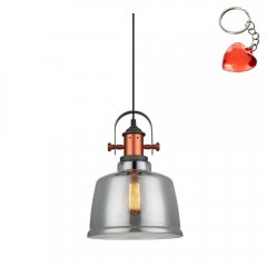 Lampa wisząca Simalto MDM-2998 / 1 GR + SG Italux