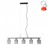 Lampa wisząca SIMONA PND-40814-5-BK-HBR Italux