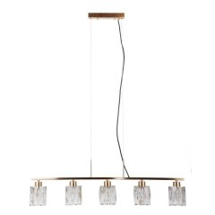 Lampa wisząca SIMONA PND-40814-5-HBR Italux