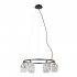 Lampa wisząca SIMONA PND-40814-6-BK-HBR Italux