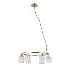 Lampa wisząca SIMONA PND-40814-6-HBR Italux