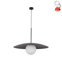 Lampa wisząca SLATE BLACK GLASS 10637 TK Lighting