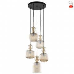 Lampa wisząca SOPHIA COGNAC 11043 TK Lighting