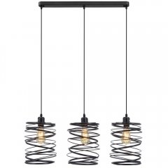 Lampa wisząca SPRĘŻYNA 6801 / 3 01 Elem