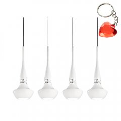 Lampa wisząca Tasos 4 AZ0884 Azzardo