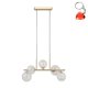 Lampa wisząca TOLEDO PND-40717-5-HBR Italux