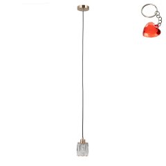 Lampa wisząca TORNO PND-40813-1-HBR Italux