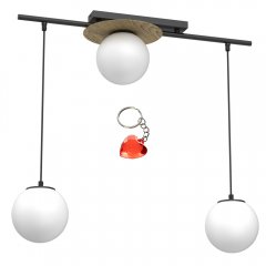 Lampa wisząca trzy kule ORBITAL 4473 Luminex