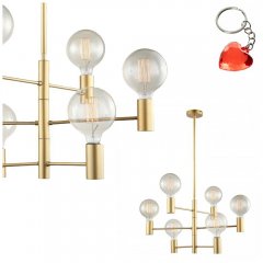Lampa wisząca Veva MDM3339 / 6 GD Italux