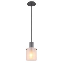 Lampa wisząca z kloszem ryflowanym TULIVAR 15904HF Globo