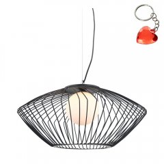 Lampa wisząca Zeno MDM-3844-1 BK Italux