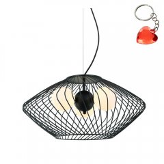 Lampa wisząca Zeno MDM-3845-3 BK Italux
