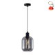 Lampa wisząca Zona PND-29258S-1-BK-SG Italux