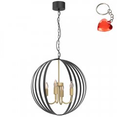 Metalowa lampa wisząca SPARKLE 8972 Luminex