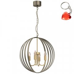 Metalowa lampa wisząca SPARKLE 8975 Luminex