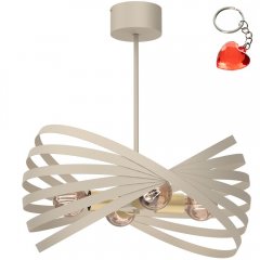 Metalowa lampa wisząca SPARKLE 8993 Luminex