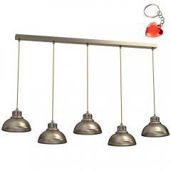 Pięciopunktowa lampa wisząca na listwie SVEN 8939 Luminex