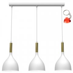 Potrójna lampa wisząca listwa nad stół NOAK 3897 Luminex