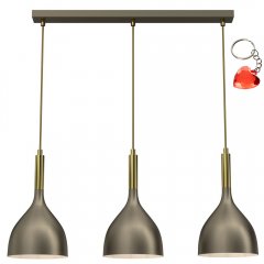 Potrójna lampa wisząca listwa nad stół NOAK 4003 Luminex