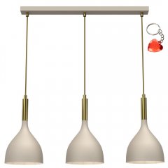 Potrójna lampa wisząca listwa nad stół NOAK 4006 Luminex