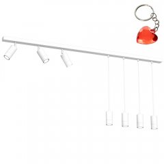 Siedmiopunktowa lampa wisząca z reflektorami LINK 5198 Luminex