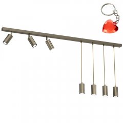 Siedmiopunktowa lampa wisząca z reflektorami LINK 9525 Luminex