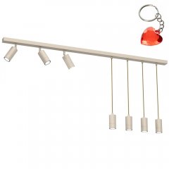 Siedmiopunktowa lampa wisząca z reflektorami LINK 9533 Luminex