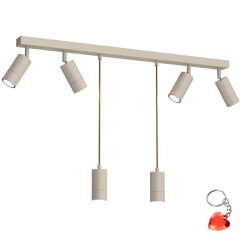 Sześciopunktowa lampa wisząca z reflektorami LINK 9531 Luminex