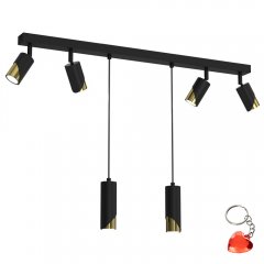 Sześciopunktowa lampa wisząca z reflektorami SHIFT 9636 Luminex