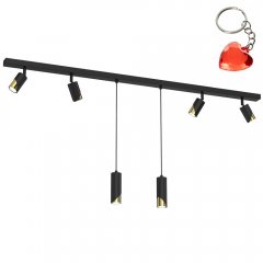 Sześciopunktowa lampa wisząca z reflektorami SHIFT 9637 Luminex