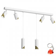 Sześciopunktowa lampa wisząca z reflektorami SHIFT 9654 Luminex